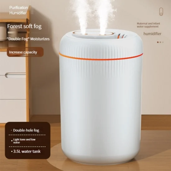 Máquina de aromaterapia de névoa pesada doméstica, atomizador de ar de escritório, mini umidificador de mesa